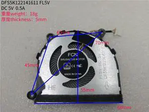 FOR FL5V DFS5K122141611 FAN FOR SE14 VJSE41C0511H VJSE41C0211H VJSE41C0111H VJSE41C0611T VJSE41C0311H VJSE41C0411T VJSE42G