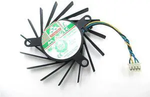 FOR Compatible with card fan for 8800GT 9800GT 9600GT Graphics card fan MBT7012XR-W20 MBT7012XF-W20 PLB07010S12HH 12V 0.28A