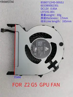 FOR BSB0712HD-00G0J 6033B0082301 L97191-001 fan for Mini Z2 G5 GPU Cooling DFS200912AP0T 12V