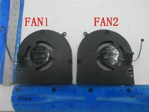 FOR Laptop CPU GPU Cooling Fan For 15 RZ09-0288 FLDH FLD0 PLB07010S05M DFS5K123043635