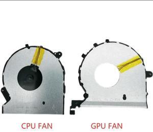 FOR CPU GPU Fan For BOOK 1040 G4 HSN-Q02C 4WIRE L04580-001 L09328-001 ND75C07-16K14 ND75C07-16K15 FJG50000H FJG30000H