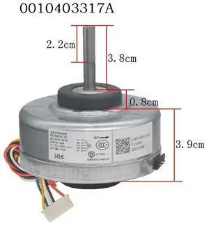 for Air conditioner inner machine motor 0010403317A DR-8838-801B reverse 40W DC Motor fan
