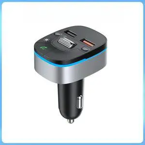 FOR T75 Fast Car Transmitter Wireless 5.0 BT Hands free MP3 Player QC3.0 USB LED Light