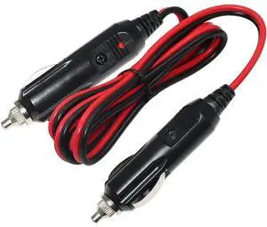 FOR Heavy-Duty 3FT 16AWG Male to Male Plug Cord with LED Indicator 15A Fuse Protection on Both Plugs