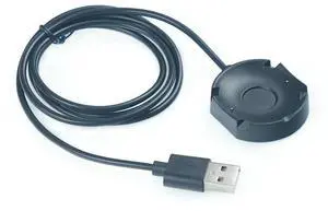 FOR 1m USB Data Charging Cable Cradle Dock For Steel HR Smart Watch adapter