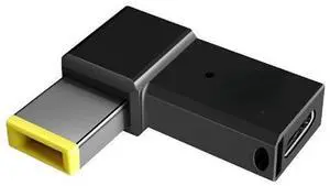 FOR USB-C Female Input to Slim Tip Rectangle Power PD Charge Converter for Series E440 E450 E550 E560 T430 T440 T440S X250