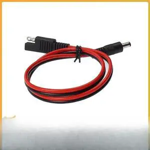 FOR 2PCS/LOT 14AWG 60cm SAE to DC 5.5*2.1 mm Male Cable Quick Disconnect Wire Harness Extension Cable for Portable Powers Motorcycle