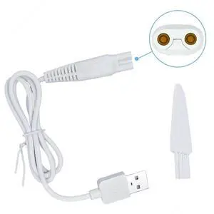 FOR Shaver for Women USB Charging Cable for Finishing Touch Body Rechargeable Ladies Shaver Trimmer Replacement