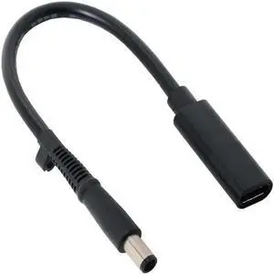 FOR Type C USB-C Female Input to DC Power PD Charge Cable fit for Laptop 18-20V (7.4x5.0mm)