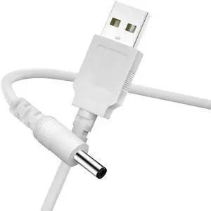 FOR USB Cable to DC 3.5*1.35MM for LED Night Light Baby Kids Lamp Moon Sky Projector Rotating Night Light USB Cable