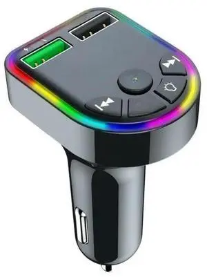 FOR F5 Wireless BT Transmitter Hands free Car Kit MP3 Player USB
