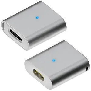 FOR USB-C to Magnetic Charging 3 Pin Adapter for Electric Toothbrushes, Compatible with Wave Toothbrush, Fast Charging 2pack