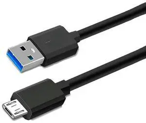 FOR 3.3 Ft Micro USB Charging Cable Power Cord Adapter Compatible Color BT Speaker I, II,
