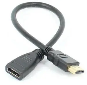 FOR 30CM Cable HDMI-compatible Male to Female Extension Cable Support 3D 4K 1080P