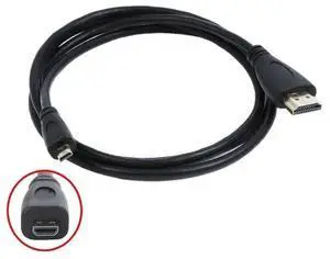 FOR 5TF Micro HDMI-compatible A/V TV Video Cable For HDR-CX220 HDR-CX230 b HDR-CX240