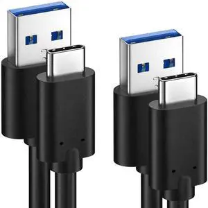FOR USB Type C Cable 3.3 Feet, 2-Pack USB C to USB 3.0 Cable with 56k Ohm Pull-up Resistor, Compatible For S10E, S10