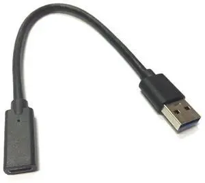 FOR 2PCS/LOT USB 3.1 Type C Male to USB 3.1 Type C Female Extension Data Cable 20CM