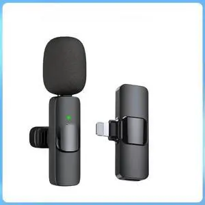 FOR  Gaming Live K8 Portable Audio Video Recording Wireless Microphone Mini Mic Phone