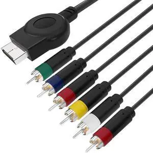FOR  AV Multi Out to Component Video Audio Cable, 1.8M HD Composite AV Cable Lead for PS