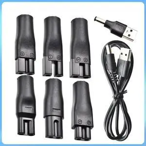 FOR 8 PCS Power Cord 5V Replacement USB adapter Suitable for s, Beard trimmers, Shavers, Beauty , Des