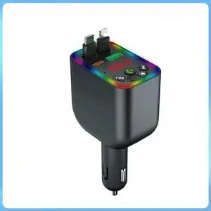 FOR Y5 Transmitter Audio Receiver MP3 Player Fast Charging Hands free wireless Car Kit