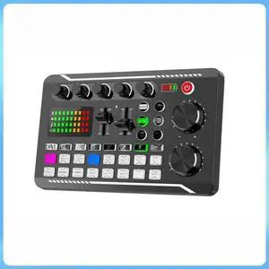 FOR Professional Audio Mixer Live Sound Card Audio Interface Voice Changer