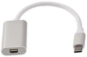 FOR 10PCS /LOT 3.1 Type C to Mini DP 4K x 2K 10Gbps Mini Displayport Cable USB-C Display Port Video Transmission Adapter for book