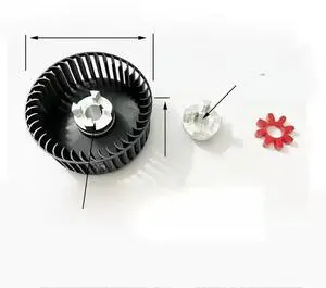 FOR For VC50 VC75 VC100 VC150 Vacuum Cooling fan & Coupling & Cushion Kit