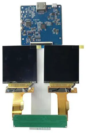 FOR 2.9 Inch LS029B3SX01 LS029B3SX02 1440x1440mm VR LCD Display VR Dual Screen Display 40pins MIPI 90Hz HDMI Driver Board Replace