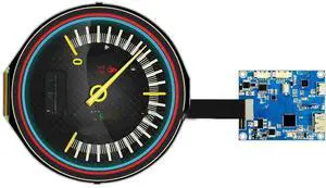 FOR 5 Inch 1080x1080 IPS Round Instruments Screen 60Hz HDMI Driver Board Digital Signage Display pi Circular LCD Display