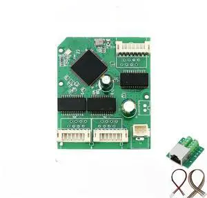 FOR 3-Port Full Gigabit Micro Switch Module Ethernet Port PCB Board Display Screen Port Video Transmission Motherboard
