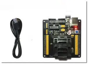 FOR GD32 LQFP64 MM32 64pin Pin Test Socket JTAG SWD Serial ISP Socket FOR GD32 LQFP64 MM32 64pin Pin Test Socket JTAG SWD Serial ISP Socket