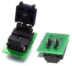 FOR WSON8/DFN8/QFN8 Socket 8x6 6x5 2x2 2x3 3x3MM IC Test Socket Adapter