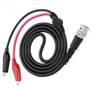 FOR Oscilloscope Signal Generator Millivolt Meter Monitoring Test Line 50 Ohm BNC to Fish Clip Q9 Head Double Clip Line