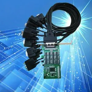 FOR CP-168EL-A PCI-E 8 serial port card RS-232 multi serial port card
