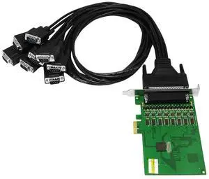 FOR PCI-E to 8-port RS485/422 high-speed serial port card, computer serial port expansion card, industrial grade UT-798