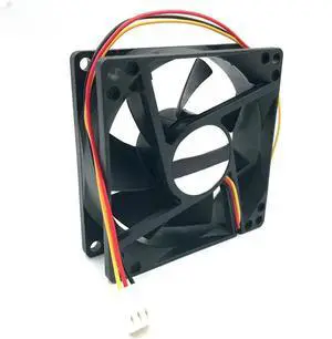 FOR Computer Cooling Fan 80mm 12V SXD8025S12M 80*80*25mm DC Brushless Cooler 0.25A(rated 0.35A) 3P Server Inverter PC Case