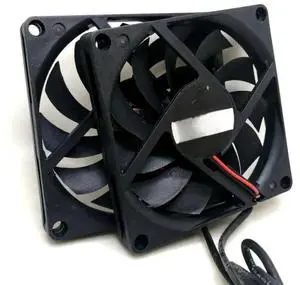 FOR 2 in 1 A8010-20RA-2JN-F1 USB fan 80X10mm 5V 0.25A 8010 8CM Ultra-thin silence cooling fan