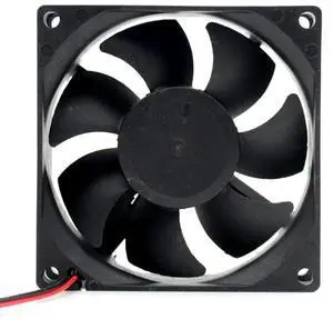FOR DC 18V fan 80 * 80 * 25mm 18V 8025 2-wire 8cm barbecue stove fan DC cooling fan