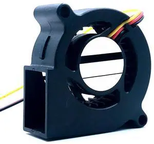 FOR 5020 Blower DC 12V 0.15A Centrifugal Turbine Fan 50mm 3 wire lead Cooling Cooler 5100RPM bearing