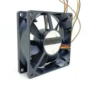 FOR 8025 ultra silent fan 9AH0812P4H031 12V PWM cooling fan 8CM