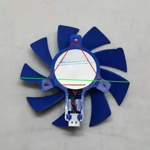 FOR GTS450 GTX460 Gtx550ti GTX450 General Graphics Wind Fan 0.36A Graphics Card