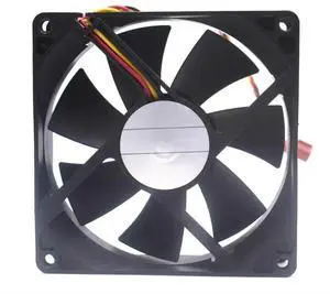 FOR PV902512L For DC 12V 0.16A 3-wire 92x92x25mm Server Cooling Fan 9cm