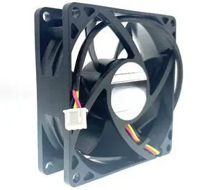 FOR EFC-08E12D-EF05 8cm 80mm DC 12V 0.40A 80*25mm Three-wire Elevator Inverter Cooling Fan Bearing