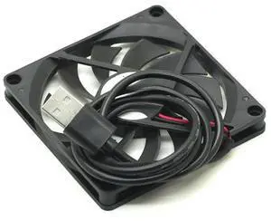 FOR USB cooling fan 80mm For Power logic power pla08010s05l 5V 0.15A 8cm 8010 USB cooling fan