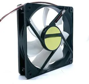 FOR 120mm Case Cooling Fan AD1212UB-A70GL 12CM 120X120X25mm Bearing 0.50A 2-wire 2200RPM