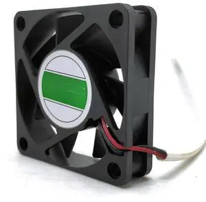 FOR 2pcs 6015 12V 2-Wire Power Supply Cases CPU Cooling Fan YM1206PHS1 0.18A 6cm Cooler