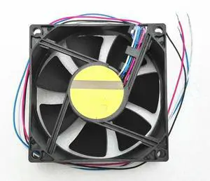 FOR For 8025 8cm fan 4-wire speed regulation ad0812xb257b04 double ball 12V 0.45a