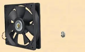 FOR 120mm x 120mm X 25mm DC 12V Bearing PWM Cooling Fan, 4000 RPM, Iron-Core Blades High Speed