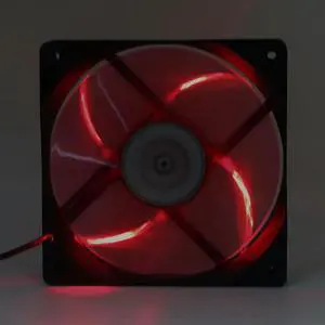FOR RL4R S12025L 12cm Chassis Red LED cooling Fan 12V 0.35a 12025 Light Included Cooling Fan